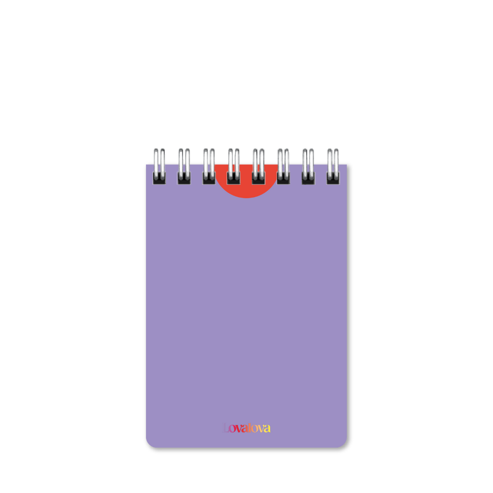 Carnet ré.utilisé A6 • Pop Violet