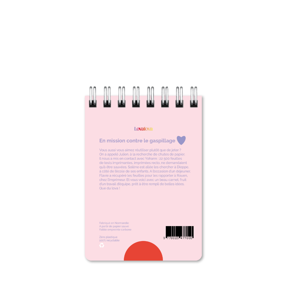 Carnet ré.utilisé A6 • Red Alert